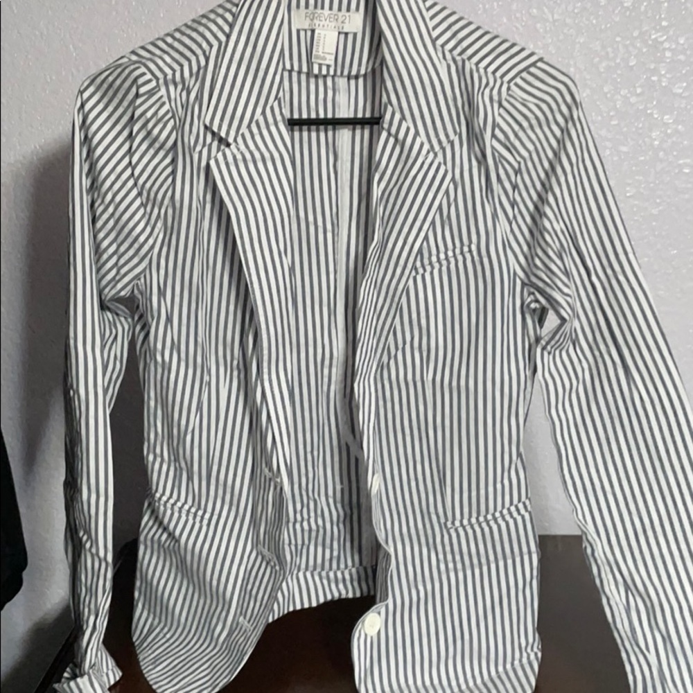 Pinstripe blazer